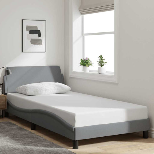 Giroletto Dover Grigio Chiaro 100x190 cm Tessuto | homemem39