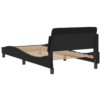 Giroletto Dover Nero 100x190 cm in Similpelle | homemem39