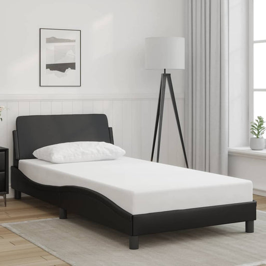 Giroletto Dover Nero 100x190 cm in Similpelle | homemem39