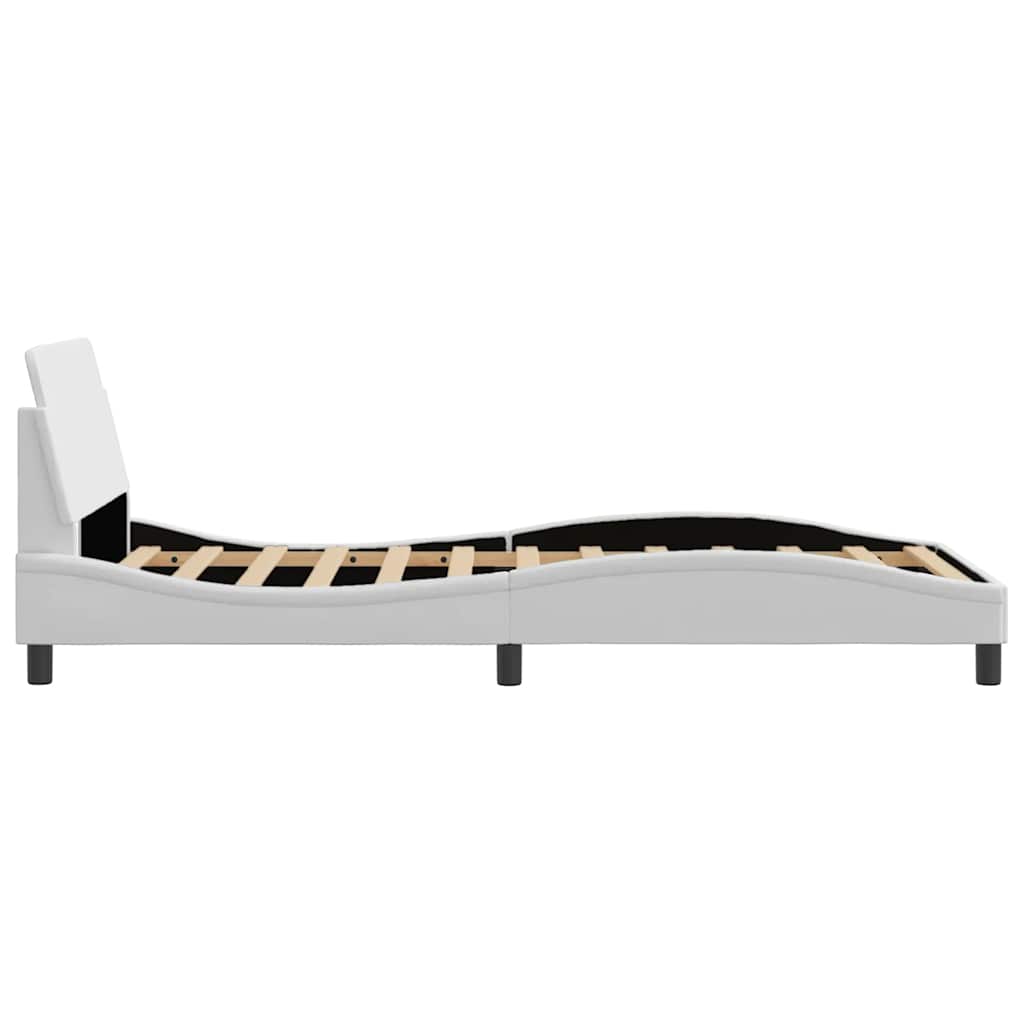 Giroletto Dover Bianco 100x190 cm in Similpelle