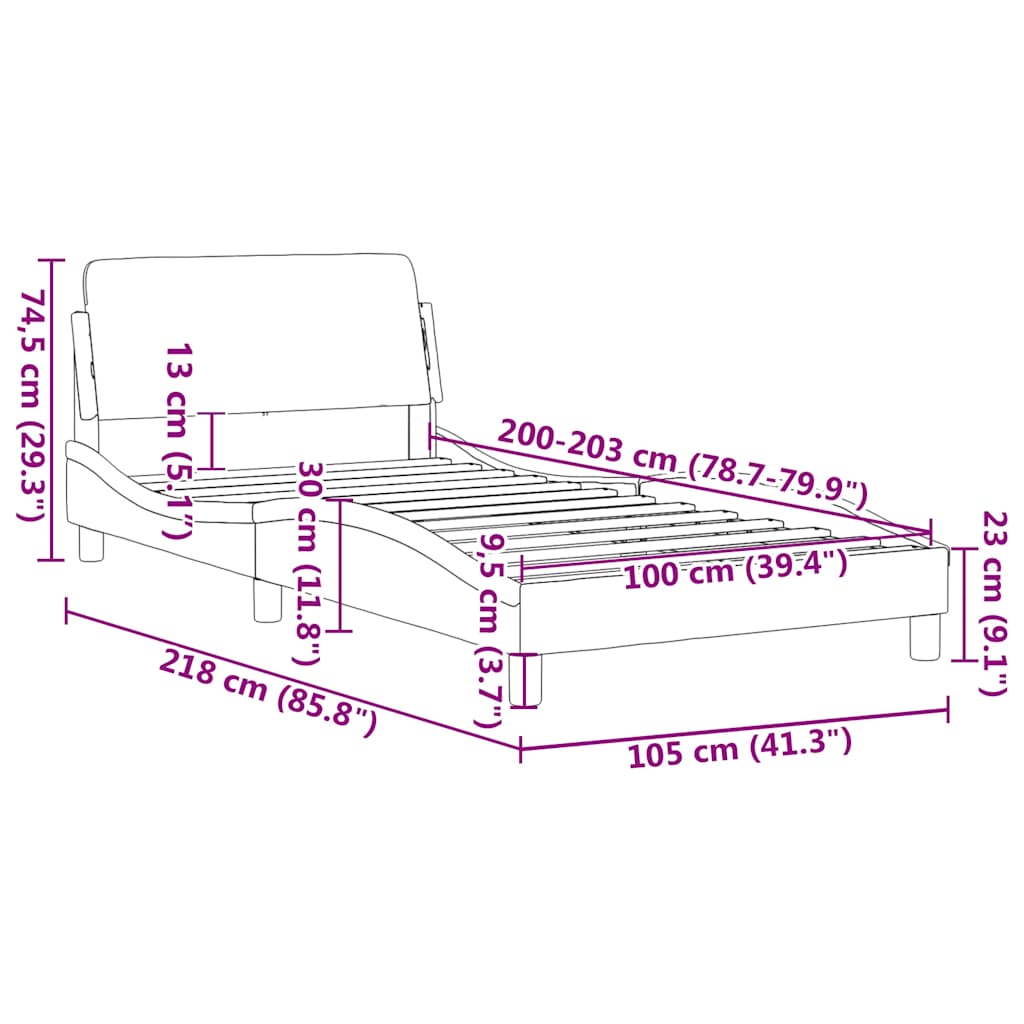 Giroletto Dover Grigio Scuro 100x203 cm Tessuto | homemem39