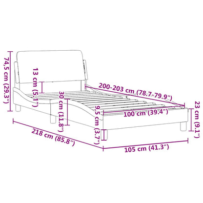 Giroletto Dover Grigio Scuro 100x203 cm Tessuto | homemem39