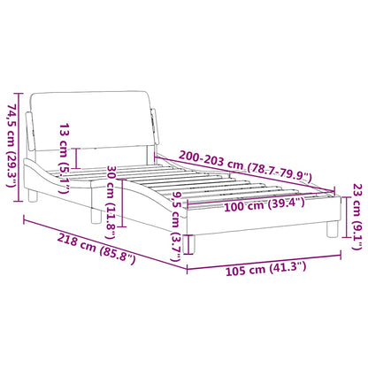 Giroletto Dover Bianco 100x203 cm in Similpelle | homemem39