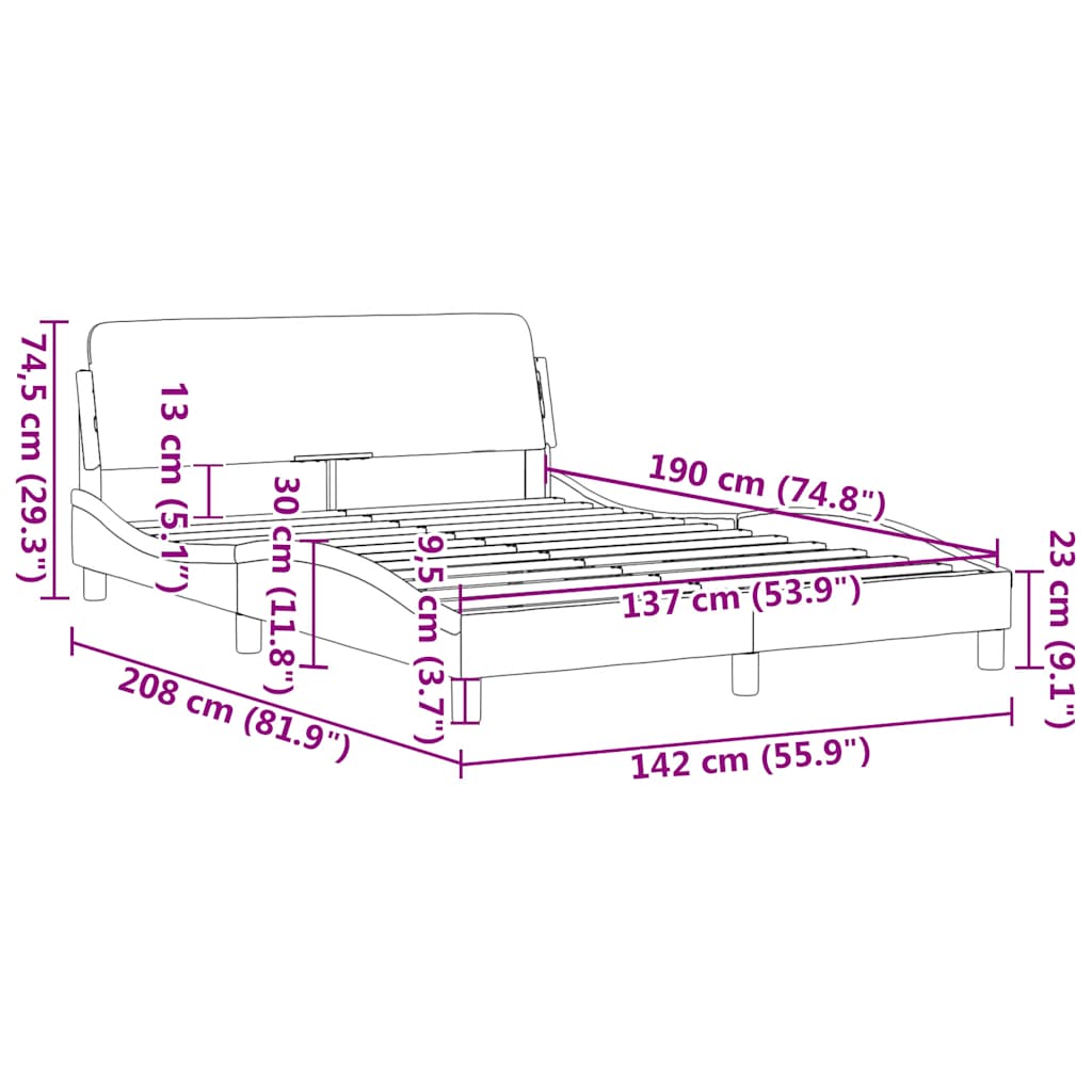 Giroletto Dover Grigio Scuro 137x190 cm in Tessuto | homemem39