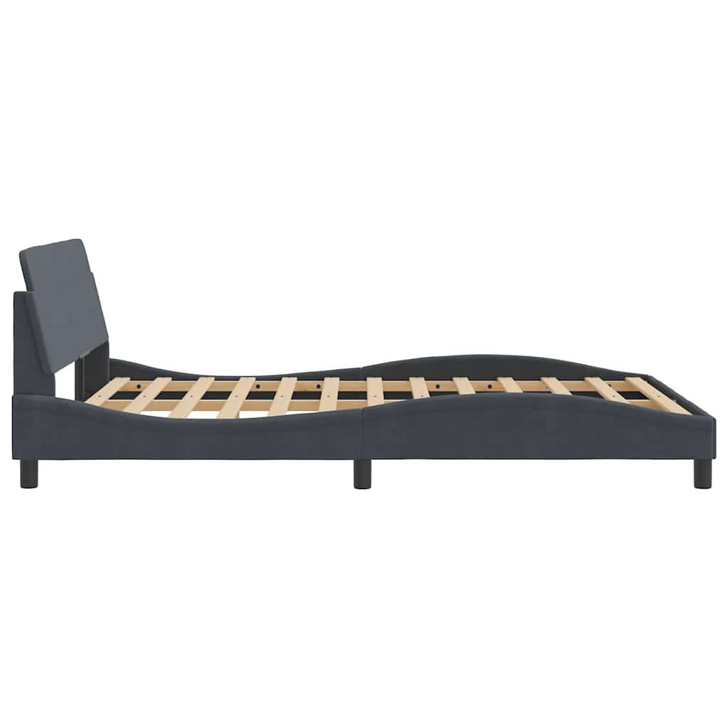 Giroletto Dover Grigio Scuro 137x190 cm in Velluto | homemem39