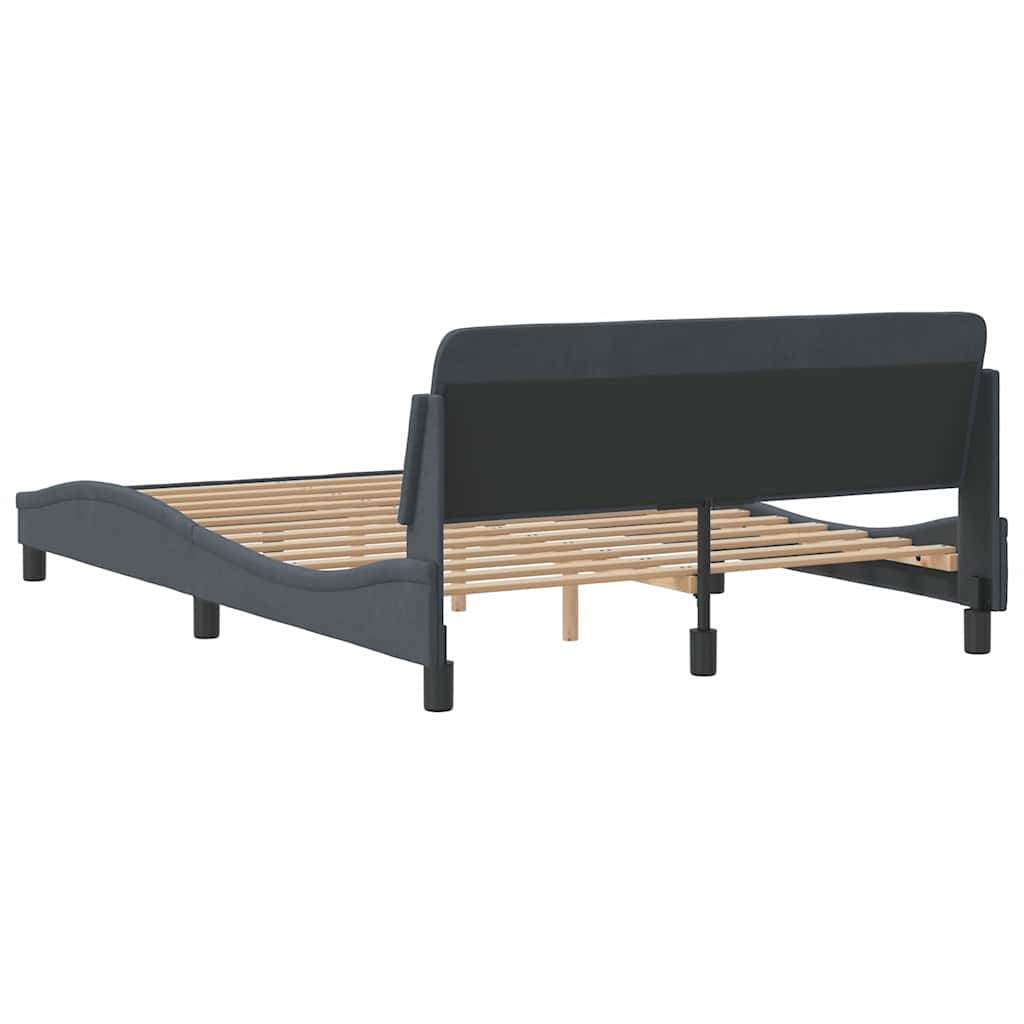 Giroletto Dover Grigio Scuro 137x190 cm in Velluto | homemem39