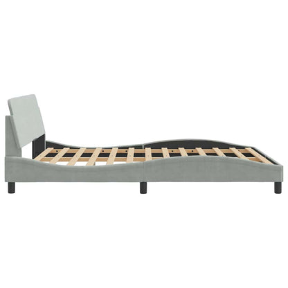 Giroletto Dover Grigio Chiaro 152x203 cm in Velluto | homemem39