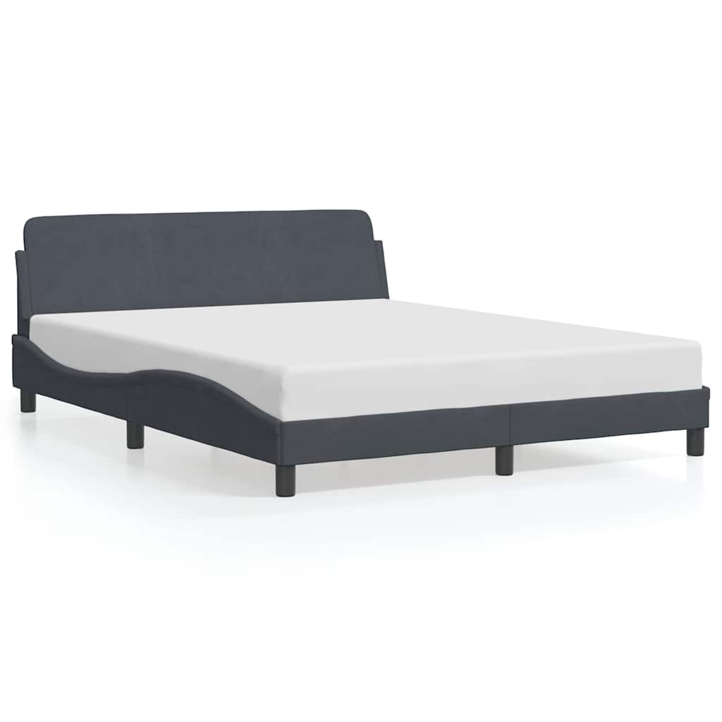 Giroletto Dover Grigio Scuro 152x203 cm in Velluto | homemem39