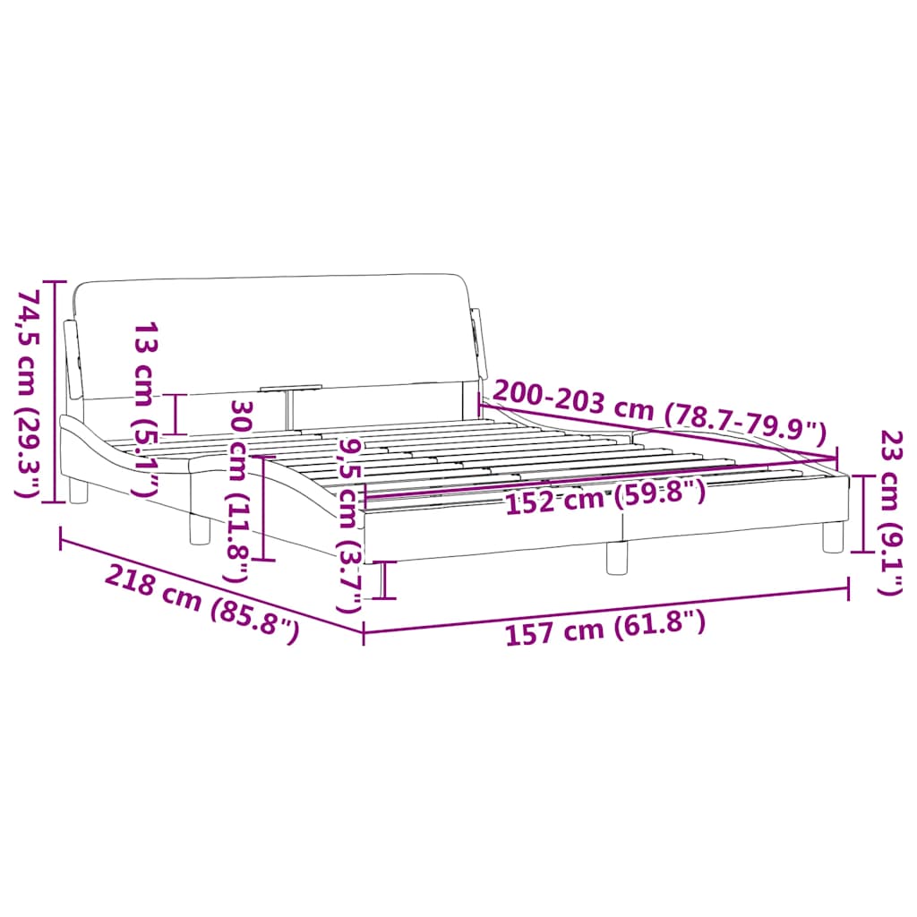 Giroletto Dover Grigio Scuro 152x203 cm in Velluto | homemem39