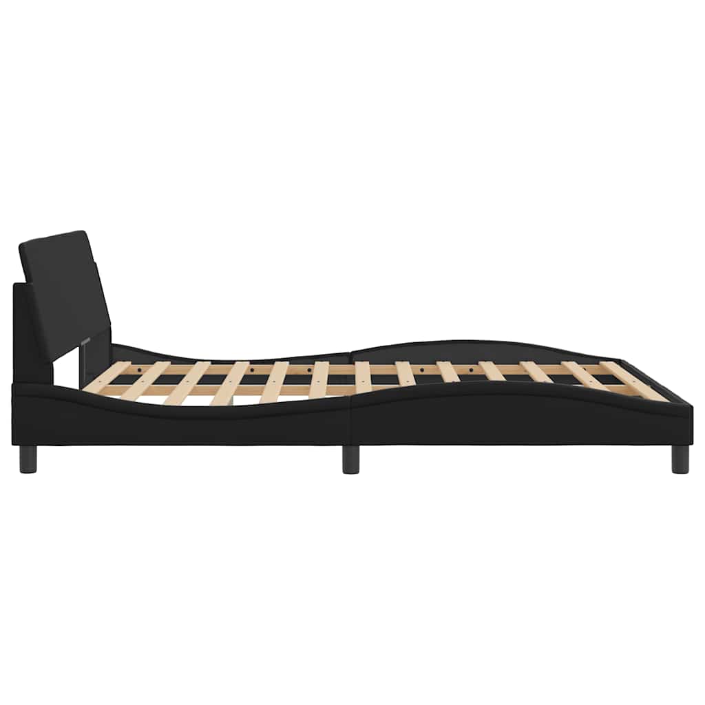 Giroletto Dover Nero 152x203 cm in Similpelle | homemem39