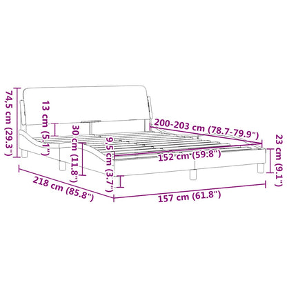 Giroletto Dover Nero 152x203 cm in Similpelle | homemem39