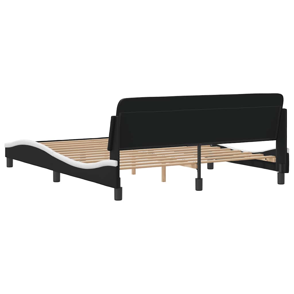 Giroletto Dover Nero e Bianco 152x203 cm in Similpelle | homemem39