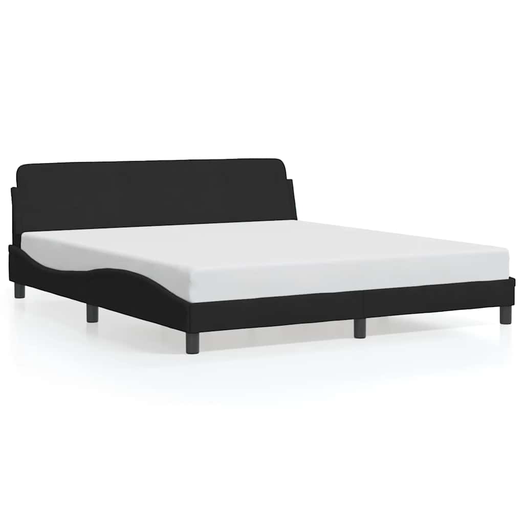 Giroletto Dover Nero 152x203 cm in Similpelle | homemem39