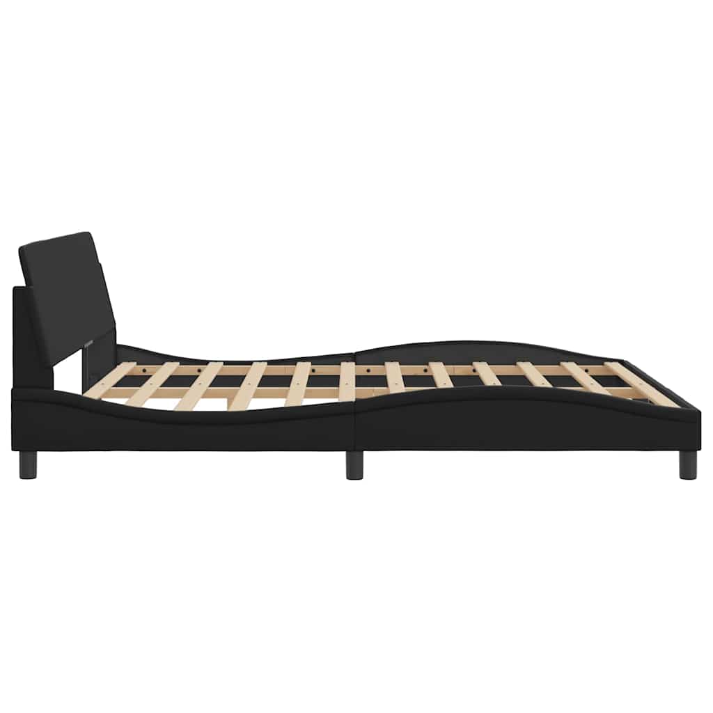 Giroletto Dover Nero 152x203 cm in Similpelle | homemem39