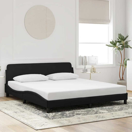 Giroletto Dover Nero 152x203 cm in Similpelle | homemem39