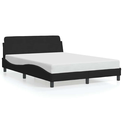 Struttura letto Dover Nera 135x190 cm in Velluto | homemem39