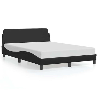 Struttura letto Dover Nera 135x190 cm in Similpelle | homemem39