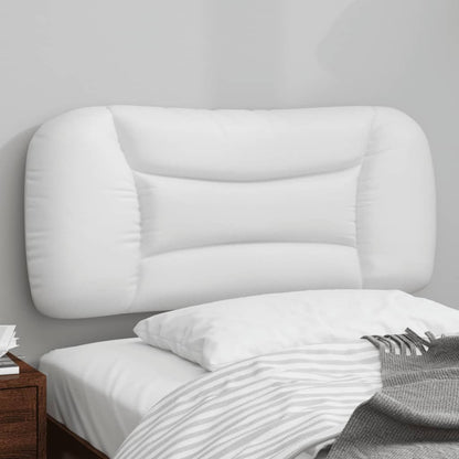 Cuscino Testiera Hvar Bianco 80 cm in Similpelle | homemem39