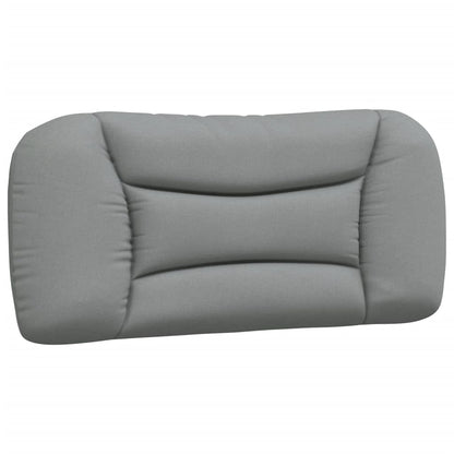 Cuscino Testiera Hvar Grigio Chiaro 90 cm in Tessuto | homemem39