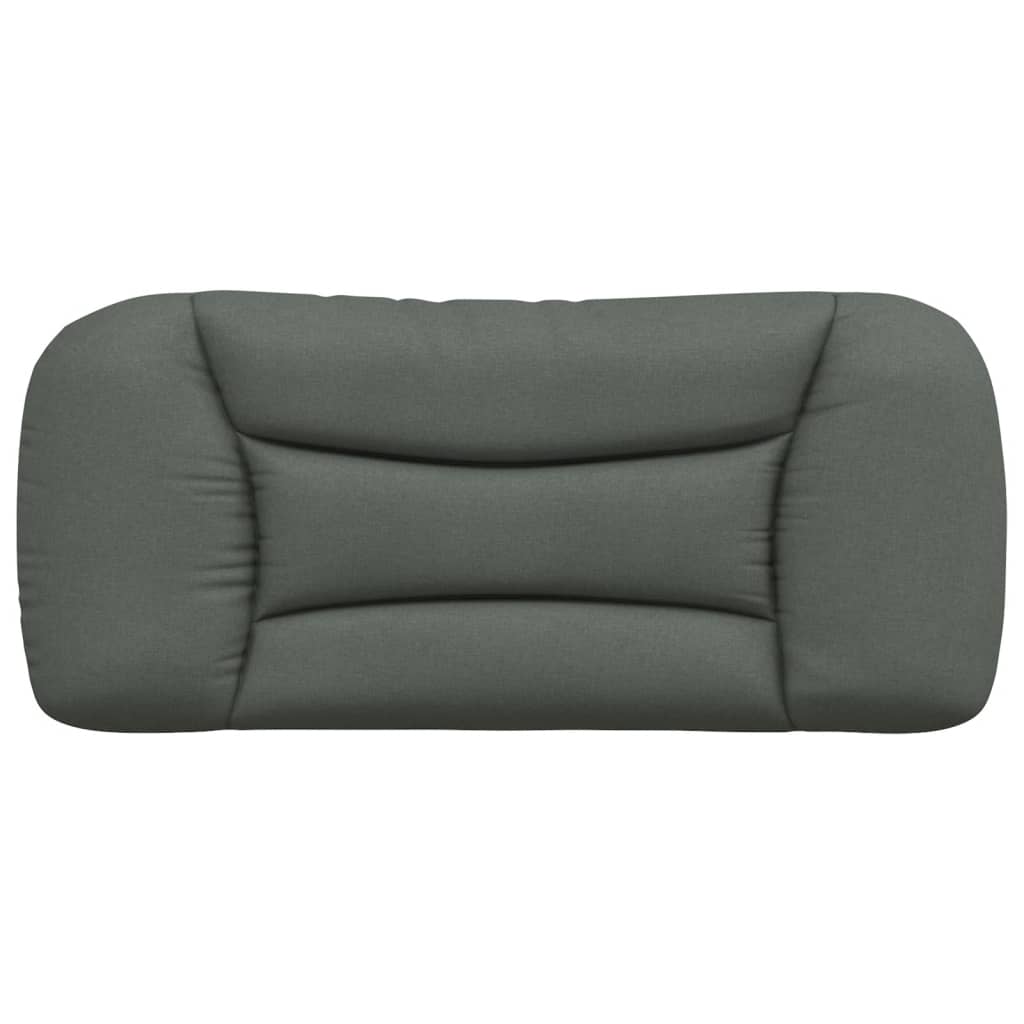 Cuscino Testiera Hvar Grigio Scuro 90 cm in Tessuto | homemem39