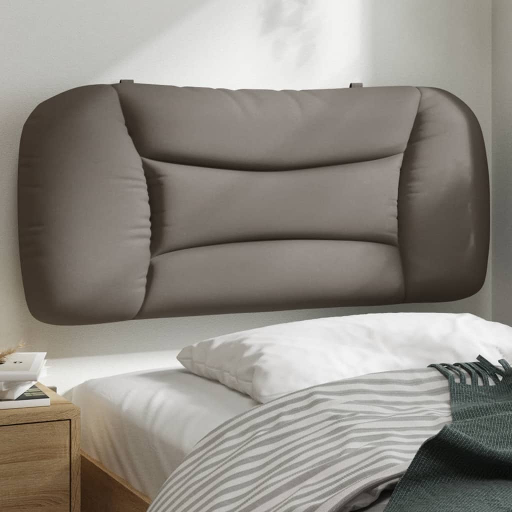 Cuscino Testiera Hvar Tortora 90 cm in Tessuto | homemem39