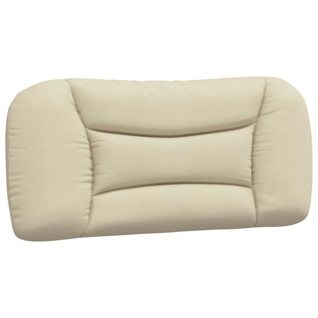 Cuscino Testiera Hvar Crema 90 cm in Tessuto | homemem39