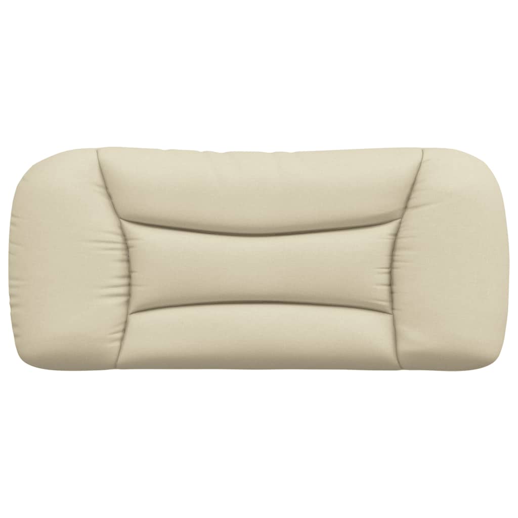 Cuscino Testiera Hvar Crema 90 cm in Tessuto | homemem39