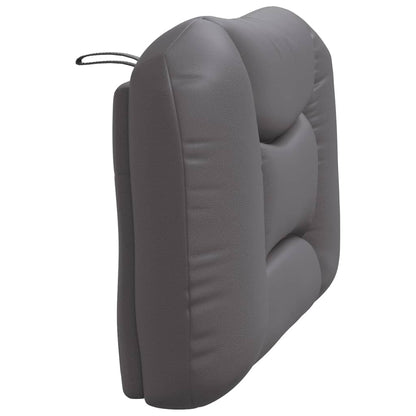 Cuscino Testiera Grigio 90 cm in Similpelle - homemem39