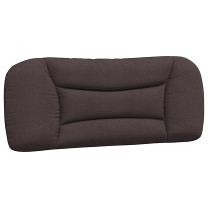 Cuscino Testiera Hvar Marrone Scuro 100 cm in Tessuto