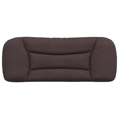 Cuscino Testiera Hvar Marrone Scuro 100 cm in Tessuto