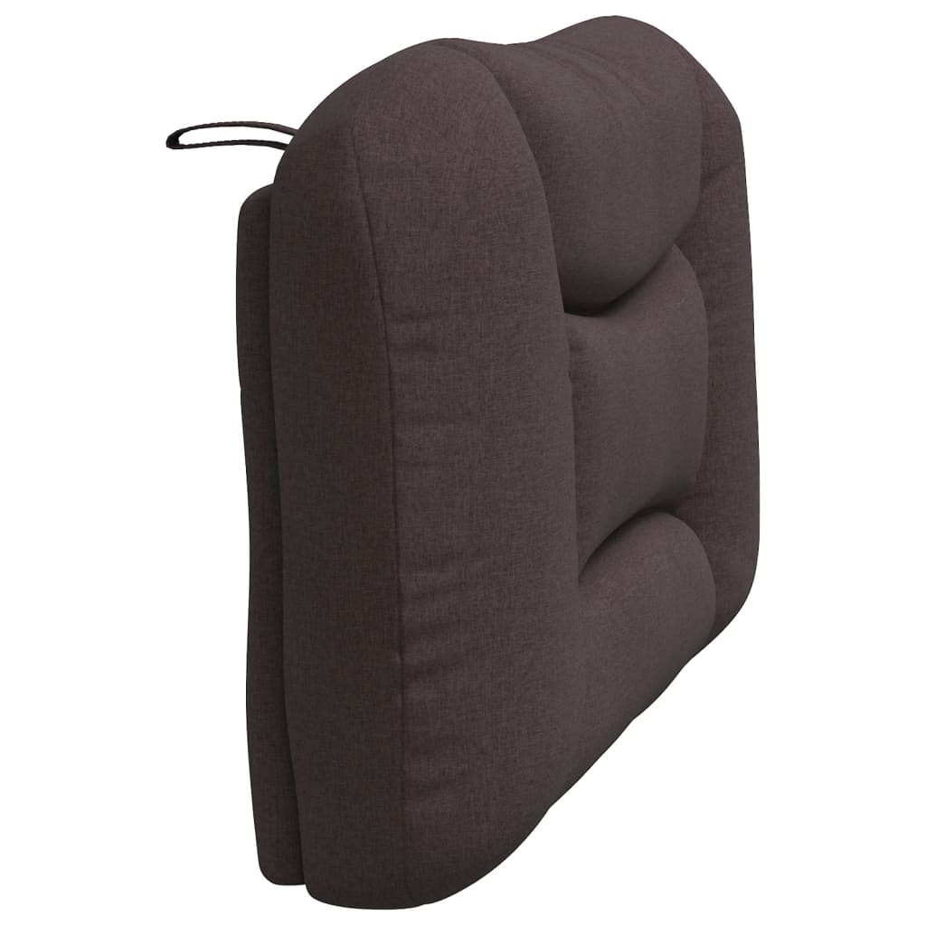 Cuscino Testiera Hvar Marrone Scuro 100 cm in Tessuto