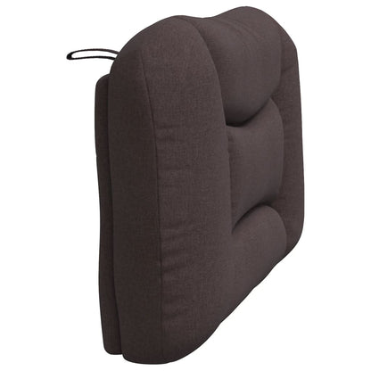 Cuscino Testiera Hvar Marrone Scuro 100 cm in Tessuto