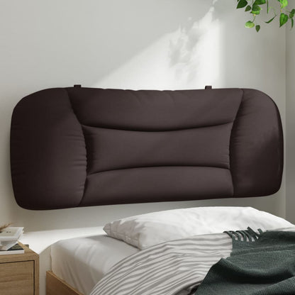 Cuscino Testiera Hvar Marrone Scuro 100 cm in Tessuto