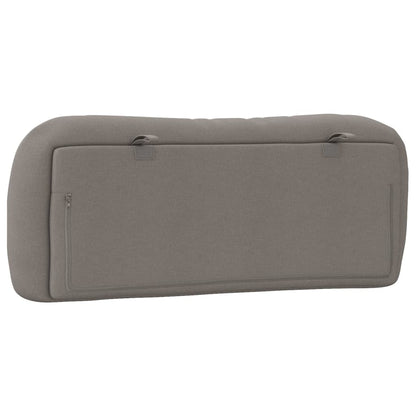 Cuscino Testiera Tortora 100 cm in Tessuto - homemem39