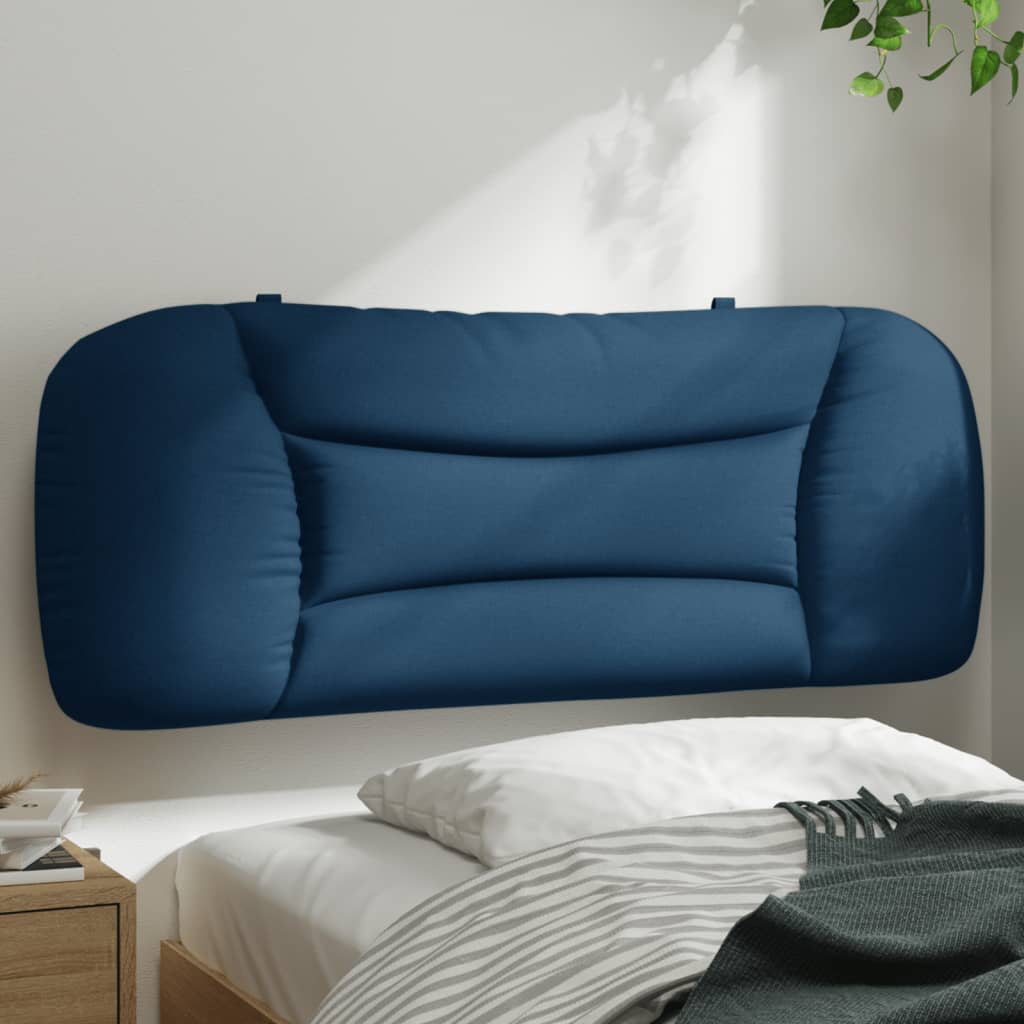 Cuscino Testiera Hvar Blu 100 cm in Tessuto | homemem39