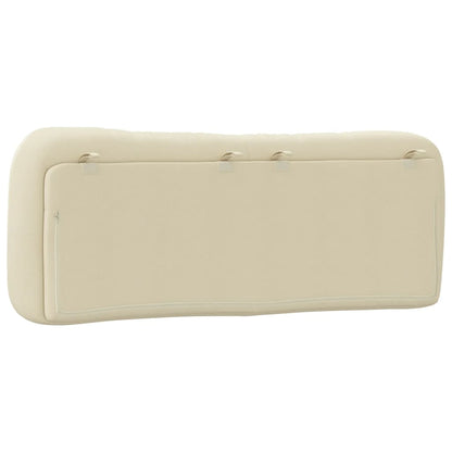 Cuscino Testiera Crema 120 cm in Tessuto - homemem39