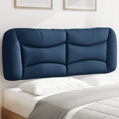 Cuscino Testiera Blu 140 cm in Tessuto - homemem39