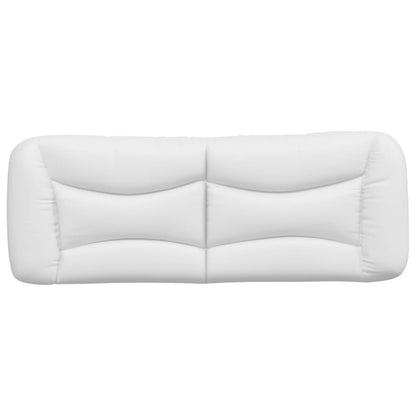 Cuscino Testiera Hvar Bianco 140 cm in Similpelle | homemem39