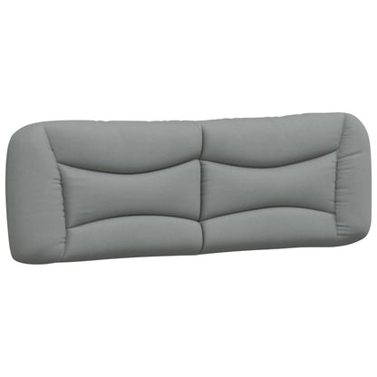 Cuscino Testiera Hvar Grigio Chiaro 160 cm in Tessuto | homemem39