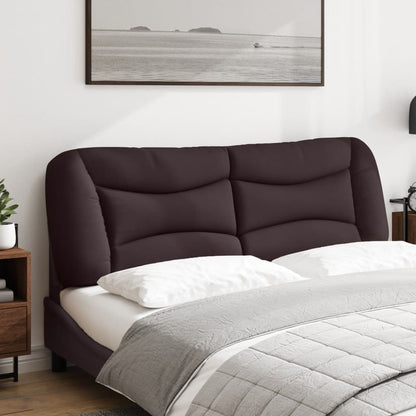 Cuscino Testiera Hvar Marrone Scuro 160 cm in Tessuto | homemem39