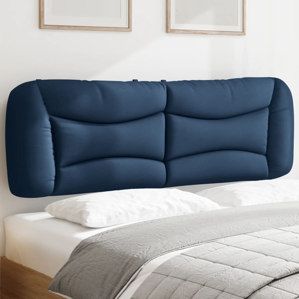 Cuscino Testiera Blu 160 cm in Tessuto - homemem39
