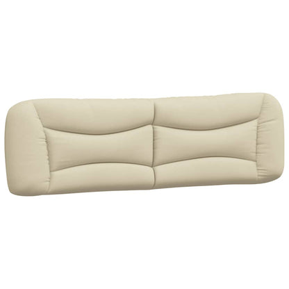 Cuscino Testiera Hvar Crema 180 cm in Tessuto