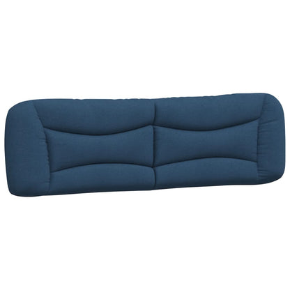 Cuscino Testiera Hvar Blu 180 cm in Tessuto | homemem39