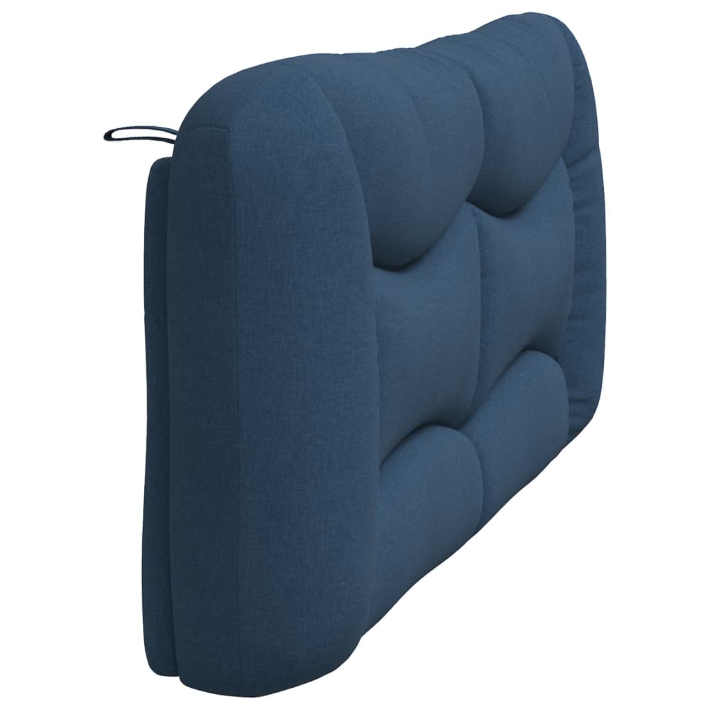 Cuscino Testiera Blu 180 cm in Tessuto - homemem39