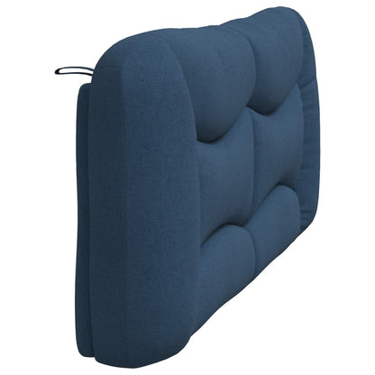 Cuscino Testiera Blu 180 cm in Tessuto - homemem39