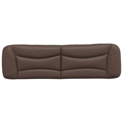 Cuscino Testiera Hvar Marrone 180 cm in Similpelle | homemem39