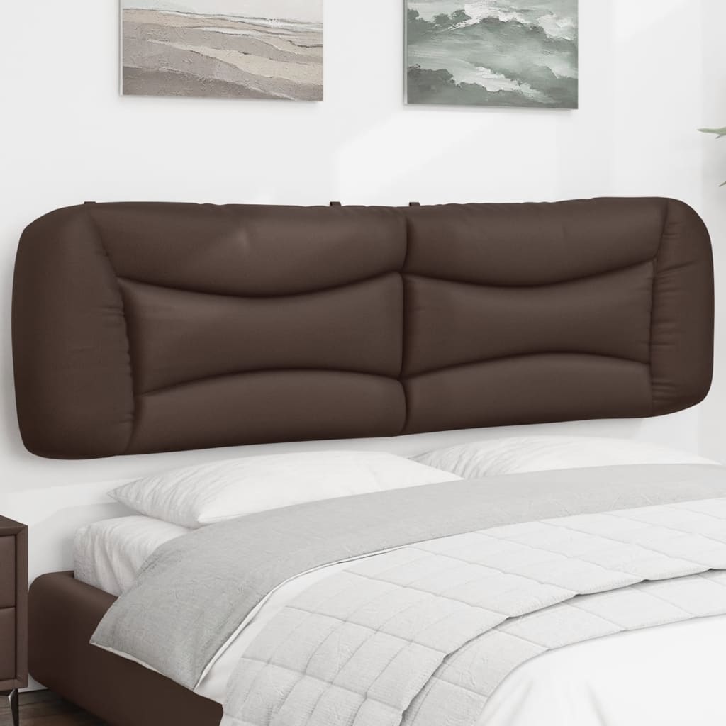 Cuscino Testiera Hvar Marrone 180 cm in Similpelle | homemem39