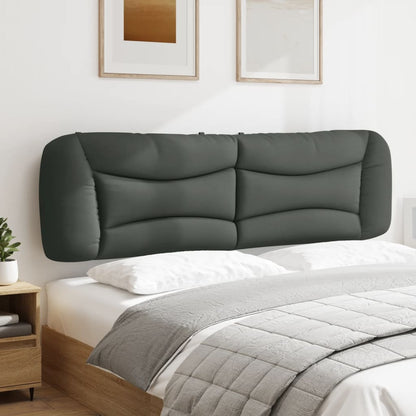 Cuscino Testiera Hvar Grigio Scuro 183 cm in Tessuto | homemem39