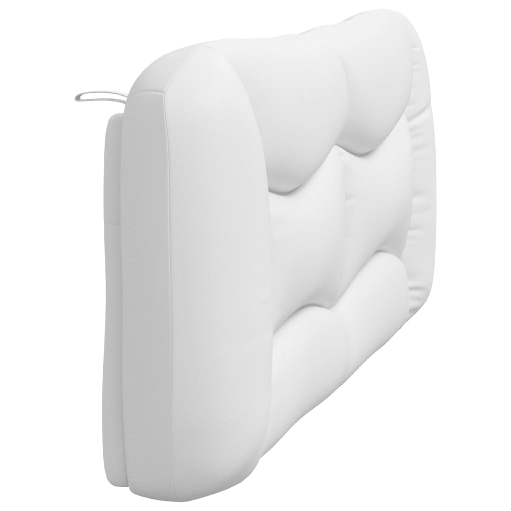 Cuscino Testiera Hvar Bianco 183 cm in Similpelle