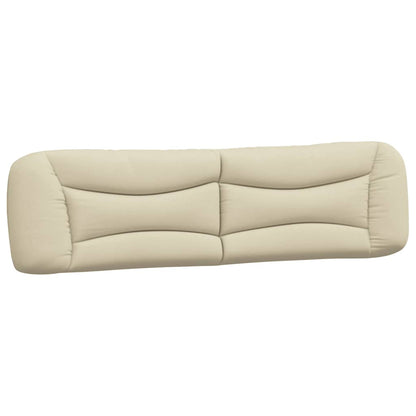 Cuscino Testiera Hvar Crema 200 cm in Tessuto | homemem39